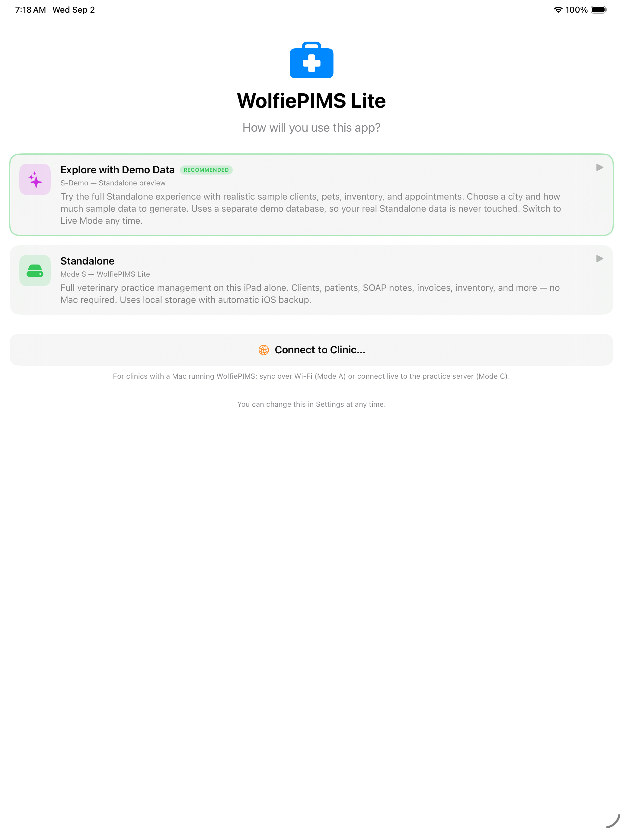 Getting Started screenshot